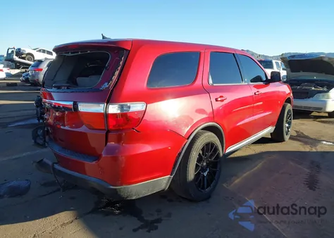 2013 Dodge Durango Sxt из США, поврежденный, VIN 1C4RDHAG9DC690602